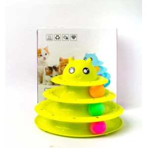 Circular Turnable Cat Toy