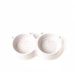 Double Cat Feeding Bowl