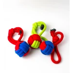 Woven Rope Long Ball Toy - Medium