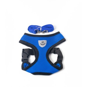 Soft Mesh Harness with Leash for small dogs and Puppies